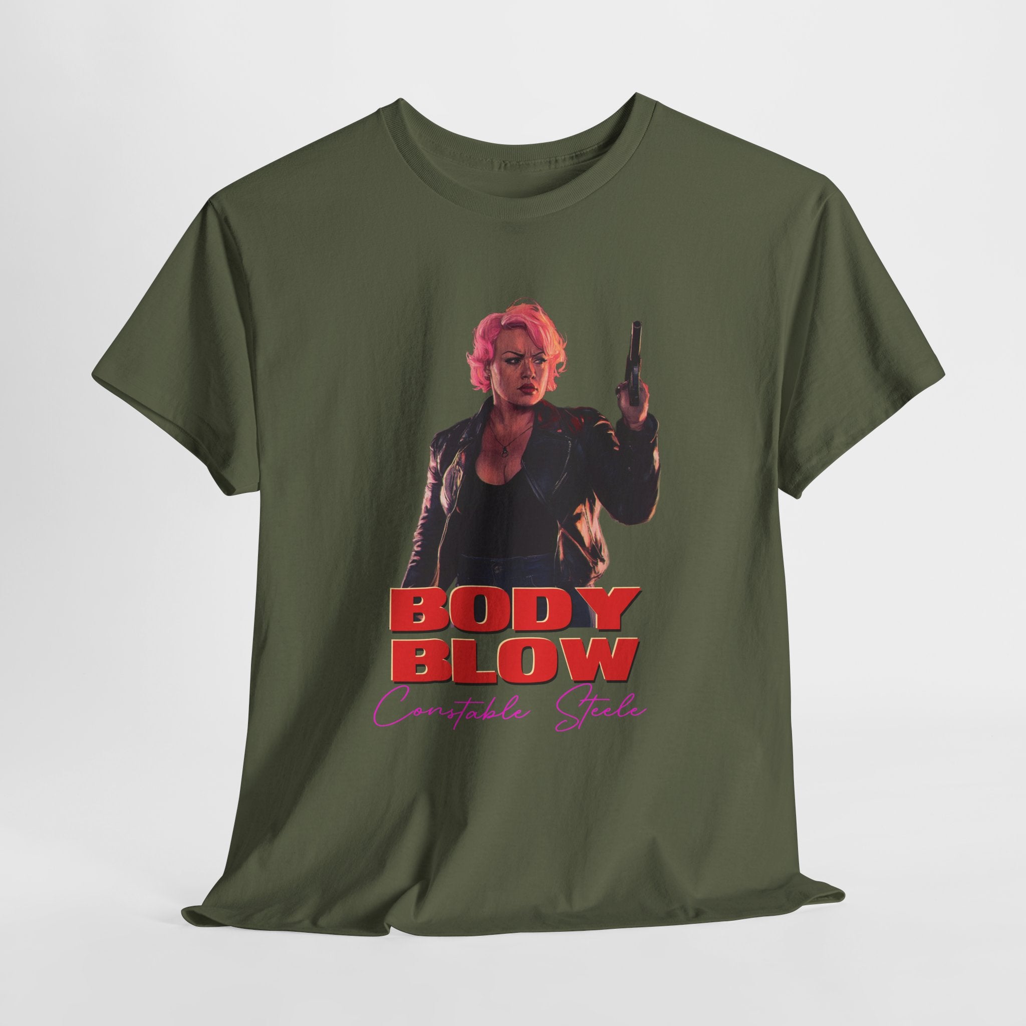 "Steele: Locked and Loaded" T-Shirt (Fantastic Fest Limited Edition)