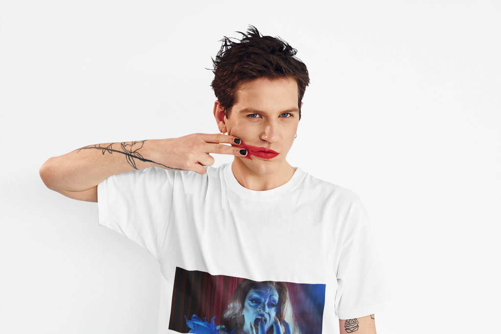 "Crowned in Chaos" Fat Frankie Photo T-Shirt