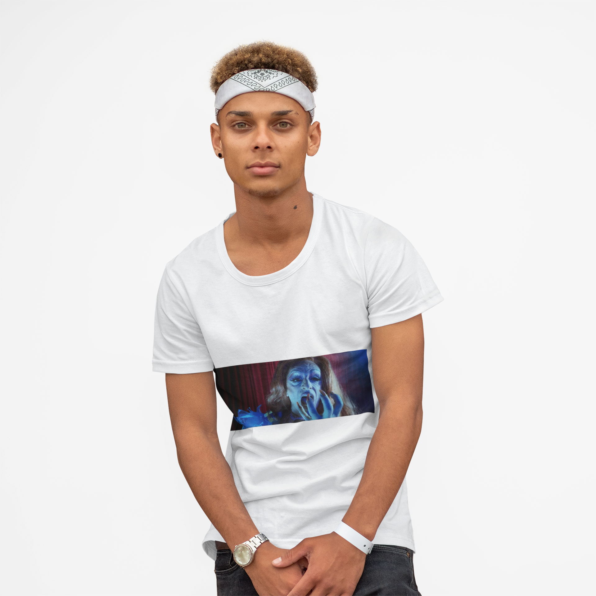 "Crowned in Chaos" Fat Frankie Photo T-Shirt