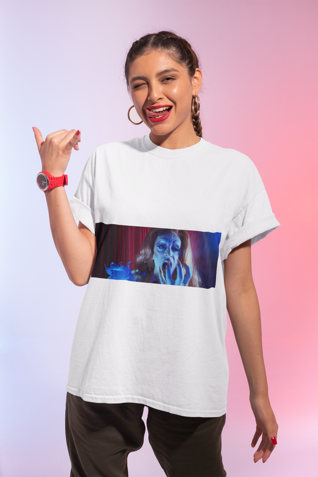 "Crowned in Chaos" Fat Frankie Photo T-Shirt