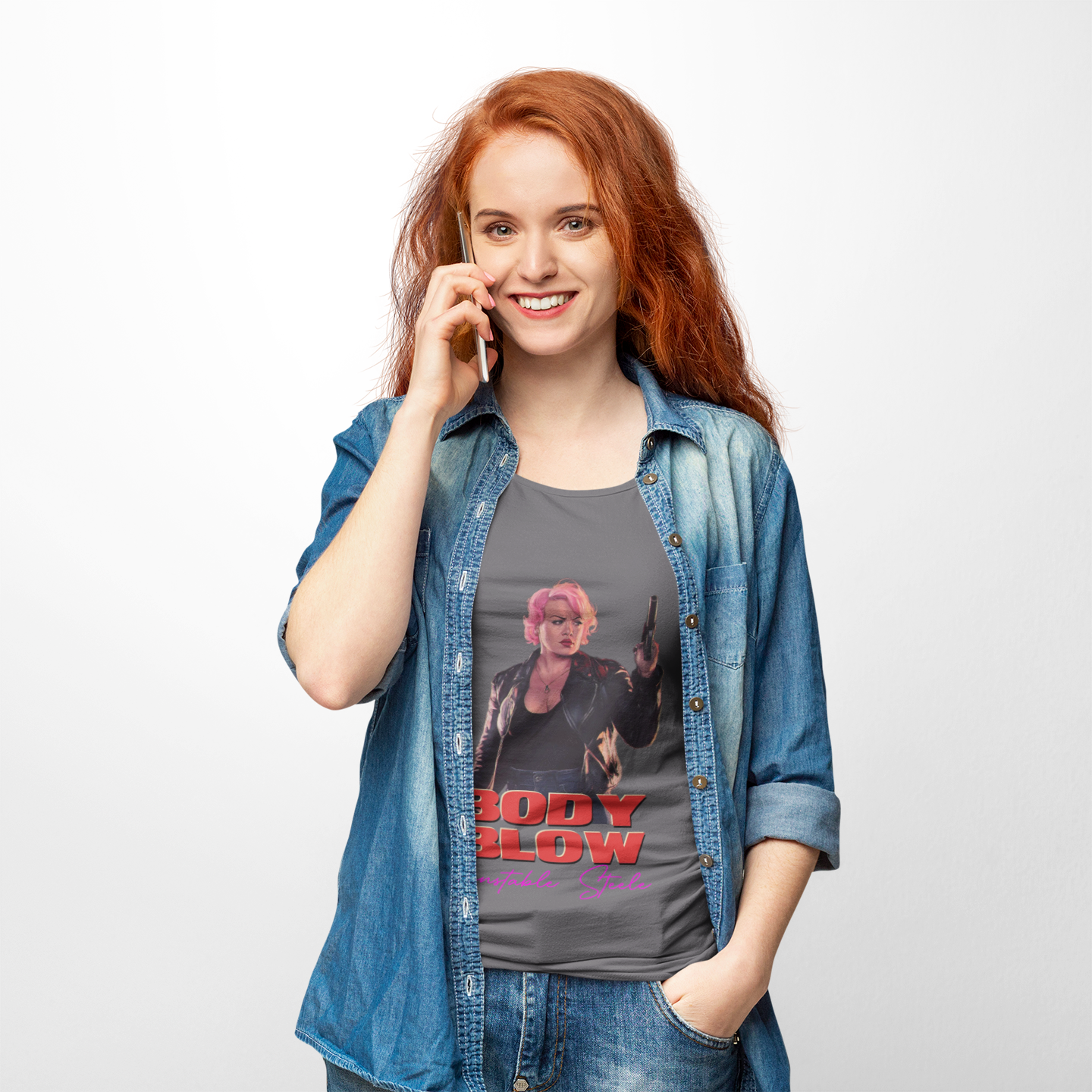 "Steele: Locked and Loaded" T-Shirt (Fantastic Fest Limited Edition)