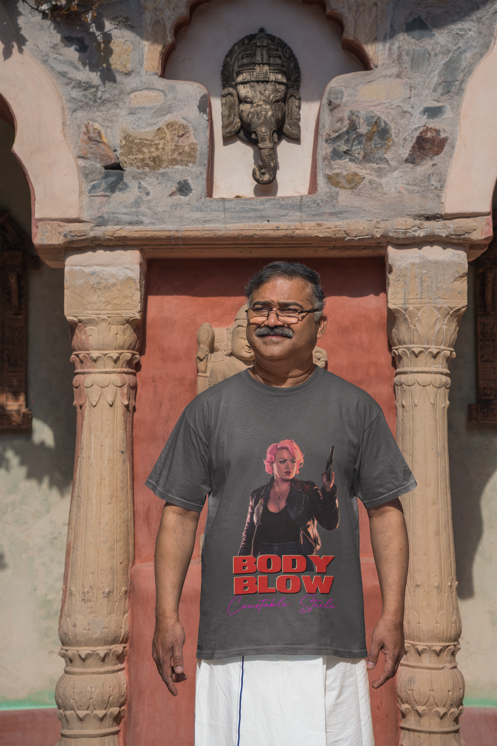 "Steele: Locked and Loaded" T-Shirt (Fantastic Fest Limited Edition)