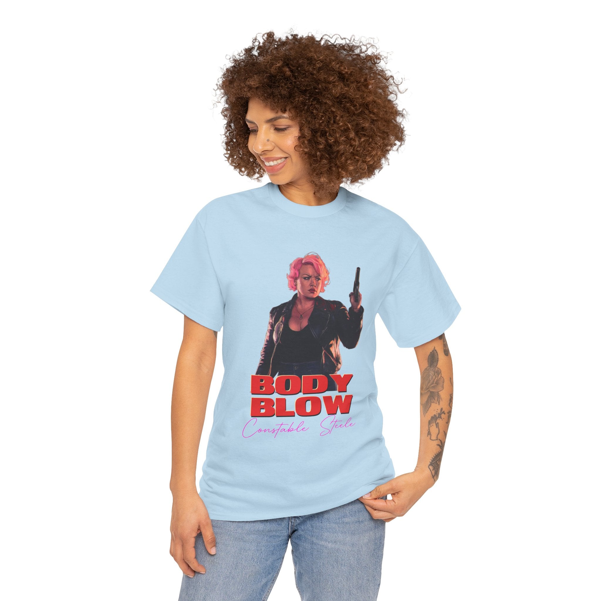 "Steele: Locked and Loaded" T-Shirt (Fantastic Fest Limited Edition)