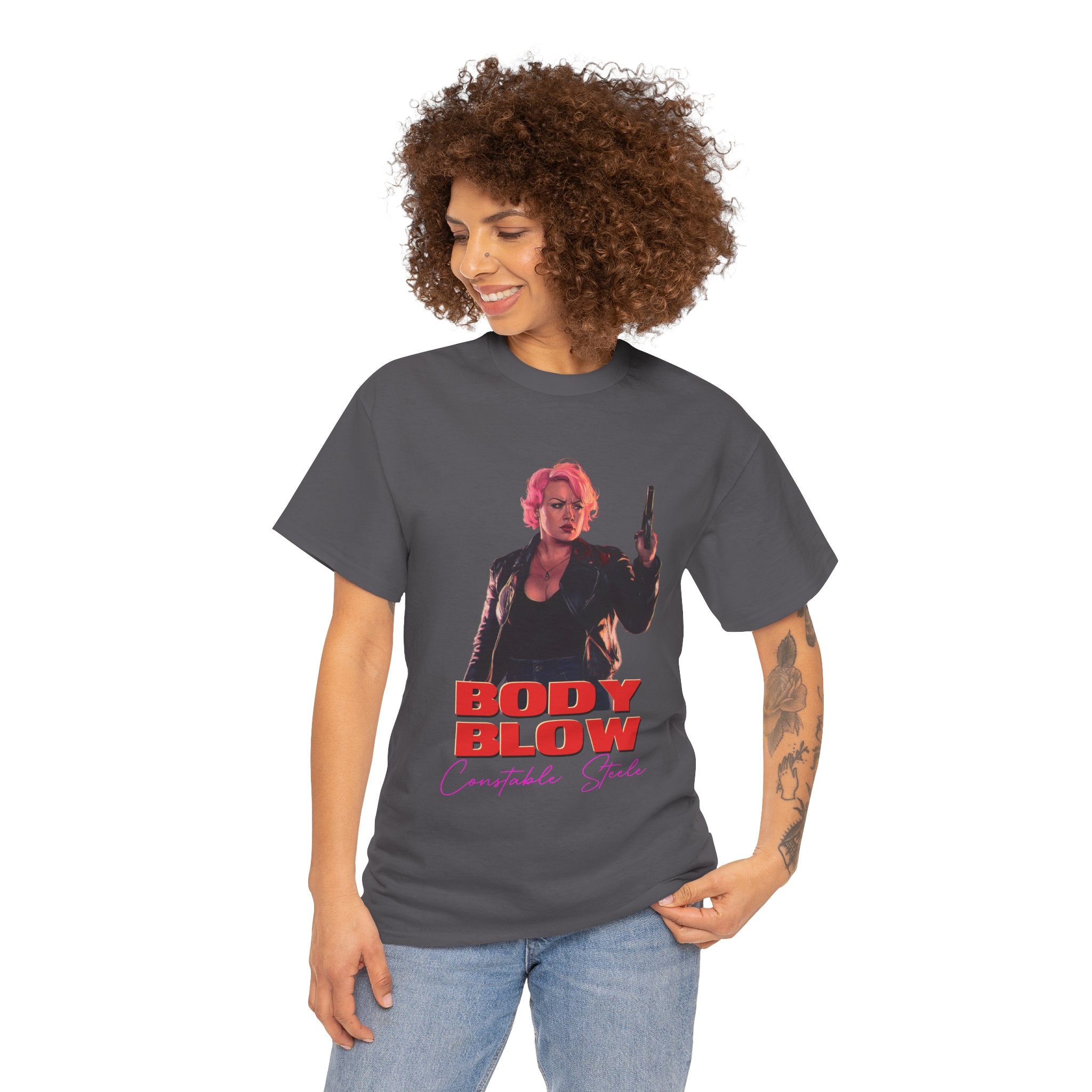 "Steele: Locked and Loaded" T-Shirt (Fantastic Fest Limited Edition)