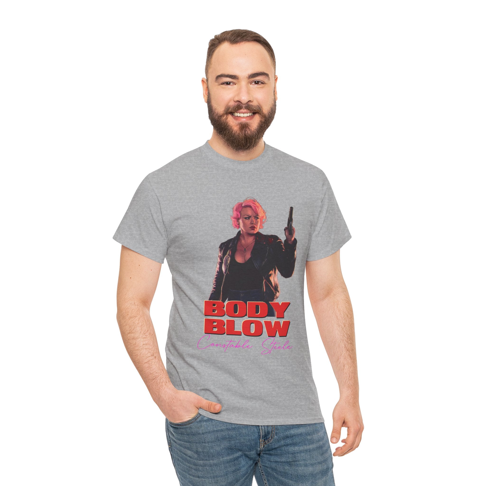 "Steele: Locked and Loaded" T-Shirt (Fantastic Fest Limited Edition)
