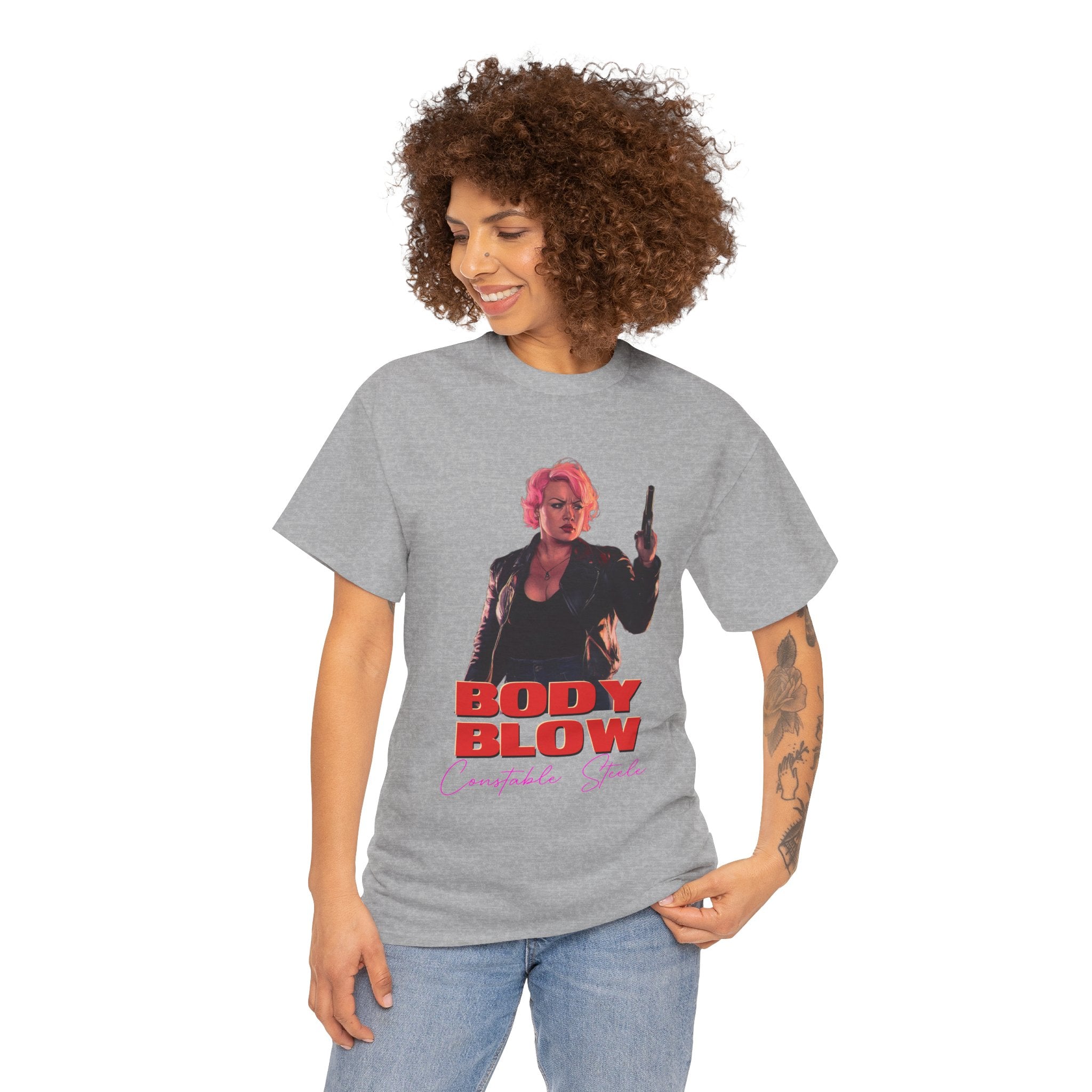 "Steele: Locked and Loaded" T-Shirt (Fantastic Fest Limited Edition)