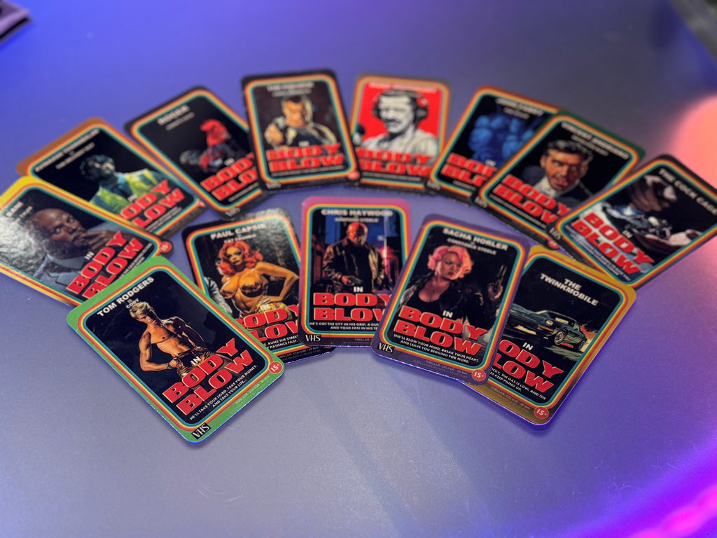Complete Set of Body Blow Collectors Cards
