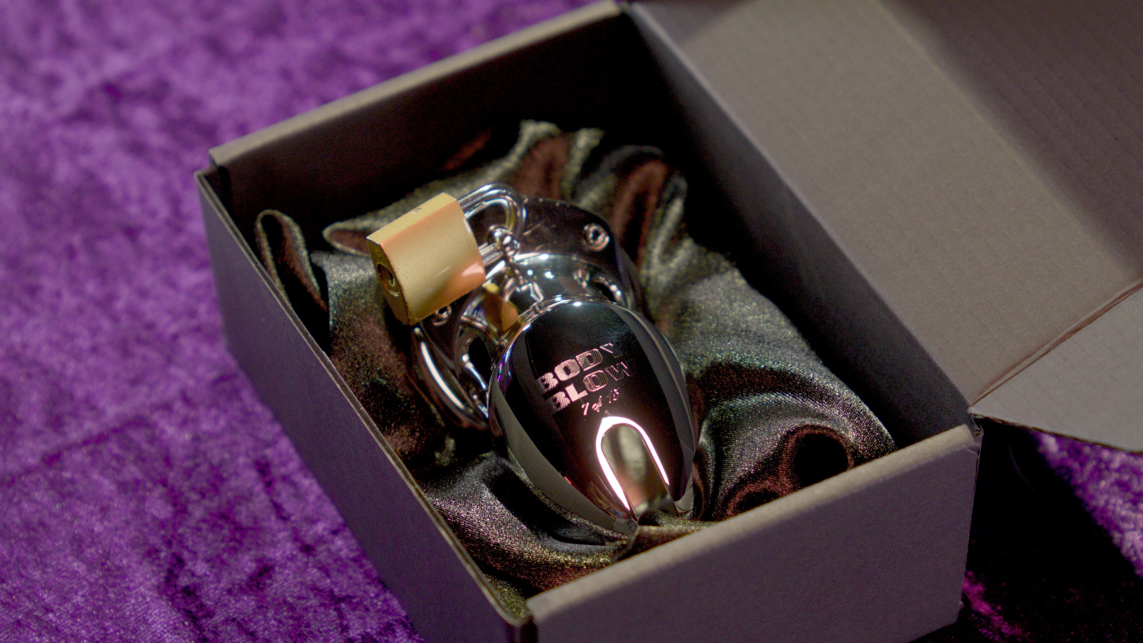 Body Blow Ultra-Rare Male Chastity Device (Engraved & Numbered)