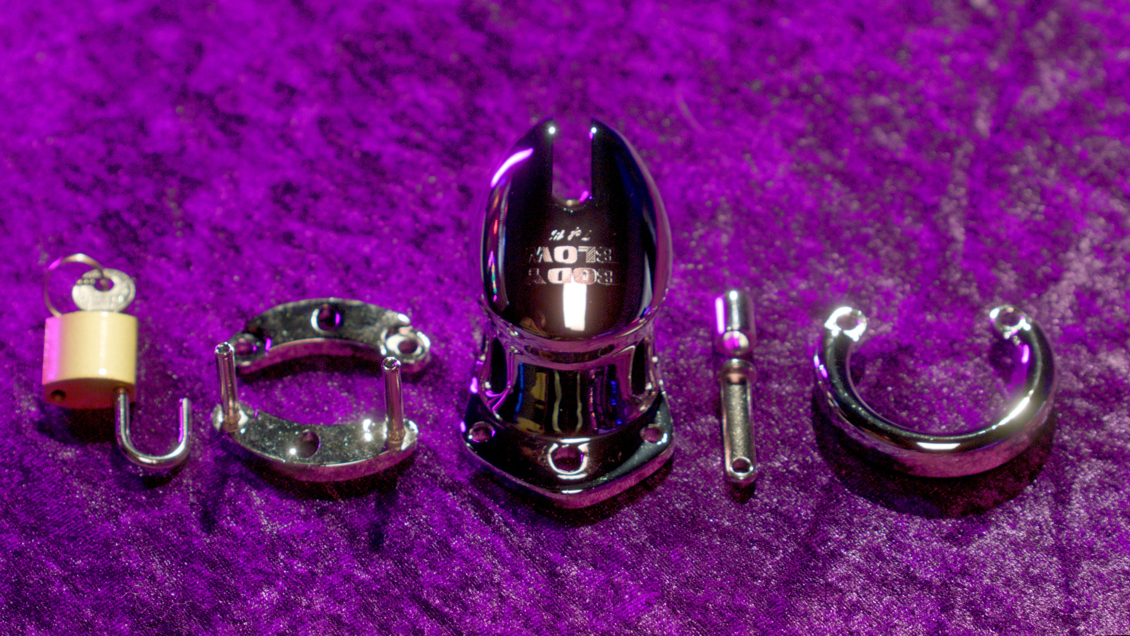 Body Blow Ultra-Rare Male Chastity Device (Engraved & Numbered)