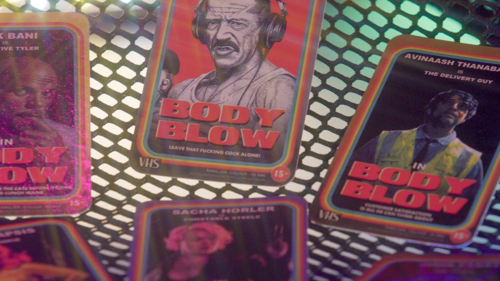 Complete Set of Body Blow Collectors Cards
