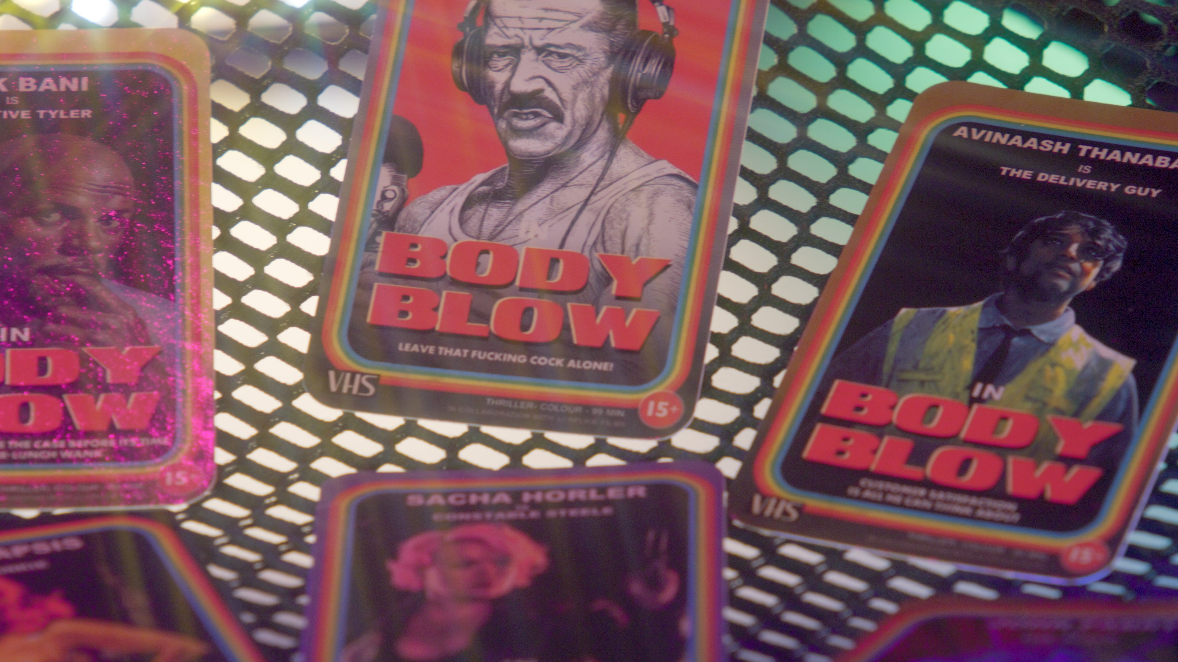 Complete Set of Body Blow Collectors Cards