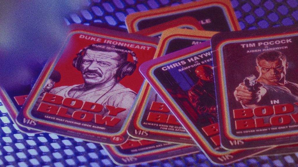 Complete Set of Body Blow Collectors Cards